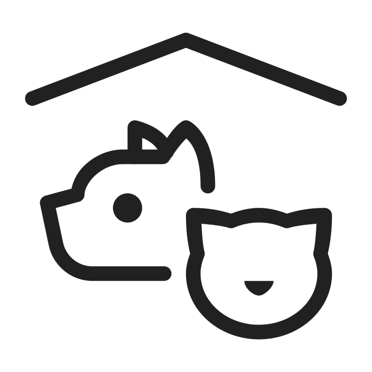 Für Vereine Icon Hunde in Haus